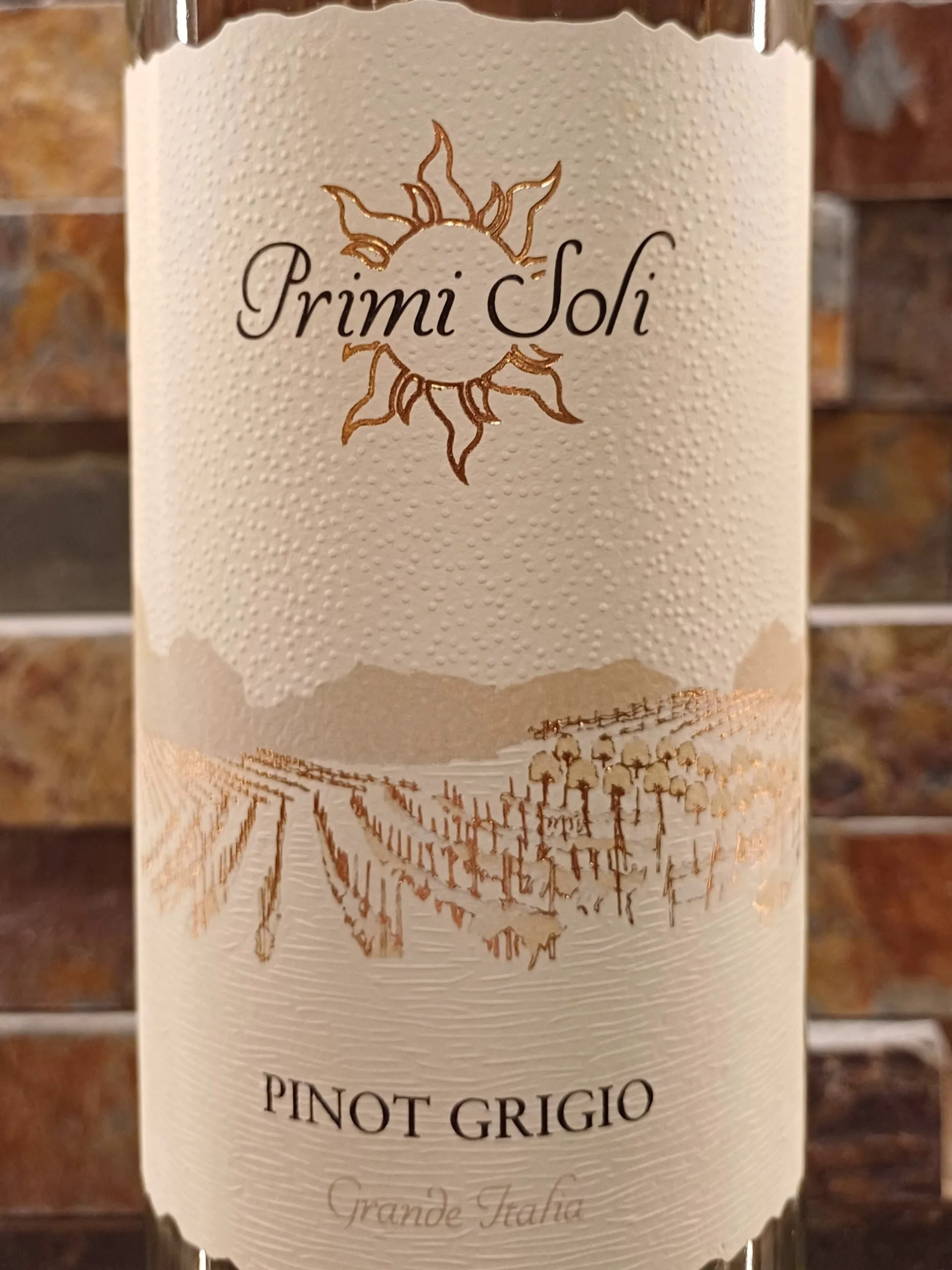 Primi Soli Pinot Grigio offers a captivating journey through a spectrum of delicate flavors and aromas, making it a quintessential choice for those who enjoy a sophisticated yet approachable white wine