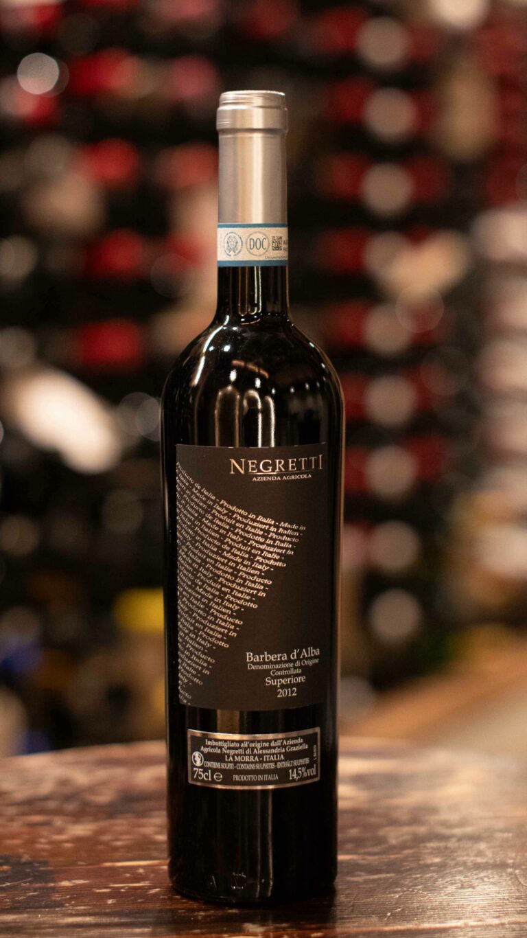 Barbera d'Alba, superiore, Negretti, 2012