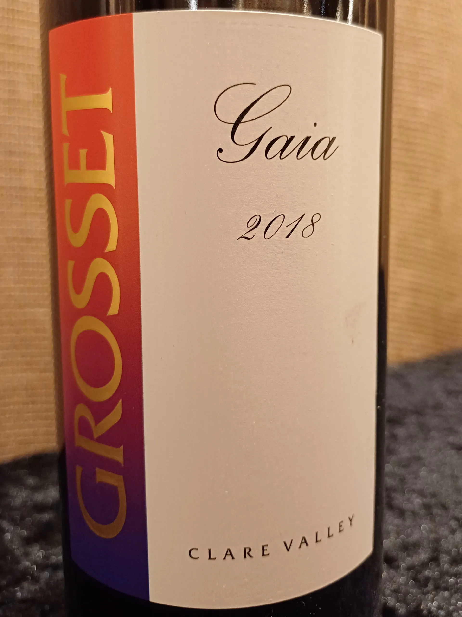The 2018 Grosset Gaia Clare Valley is crafted with meticulous attention to detail, reflecting the dedication of the Grosset team to producing high-quality wines.