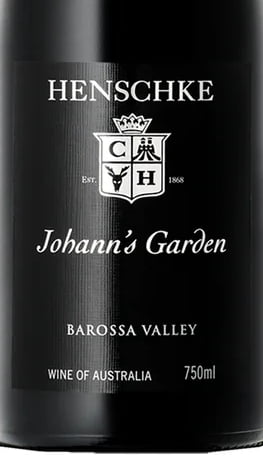 Henschke Johanns Garden , Barossa Valley, GSM 2019 Label