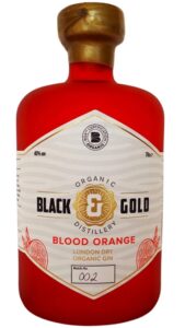 Black and Gold Blood Orange Gin