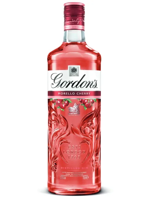 Gordons Morello Cherry Gin is a delightful twist on the classic Gordon’s London Dry Gin. This gin combines the traditional juniper-forward profile with the sweet and tart flavors of Morello cherries.