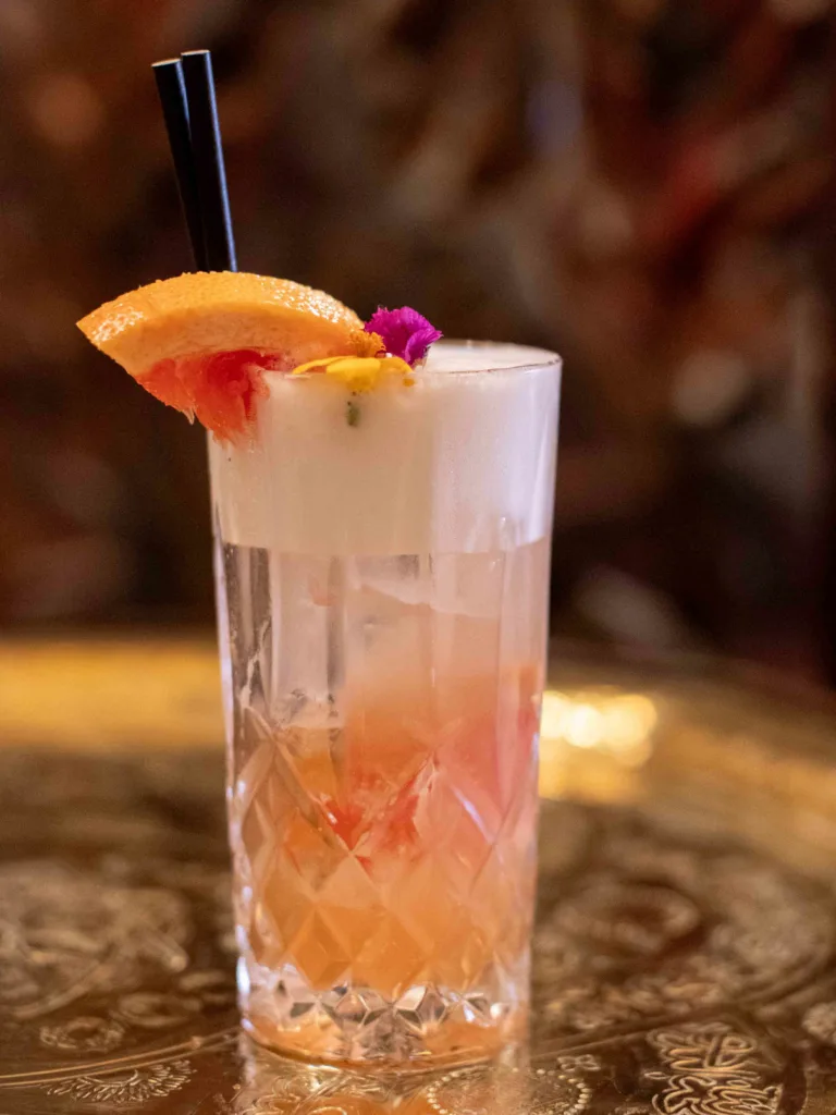 Savour the vibrant and refreshing Grapefruit and Blood Orange Fizz Cocktail, a delightful concoction that perfectly balances zest and sweetness. This invigorating drink features the crisp, citrusy notes of Tarquin’s Grapefruit Gin and the rich, tangy flavours of Tarquin’s Blood Orange Gin