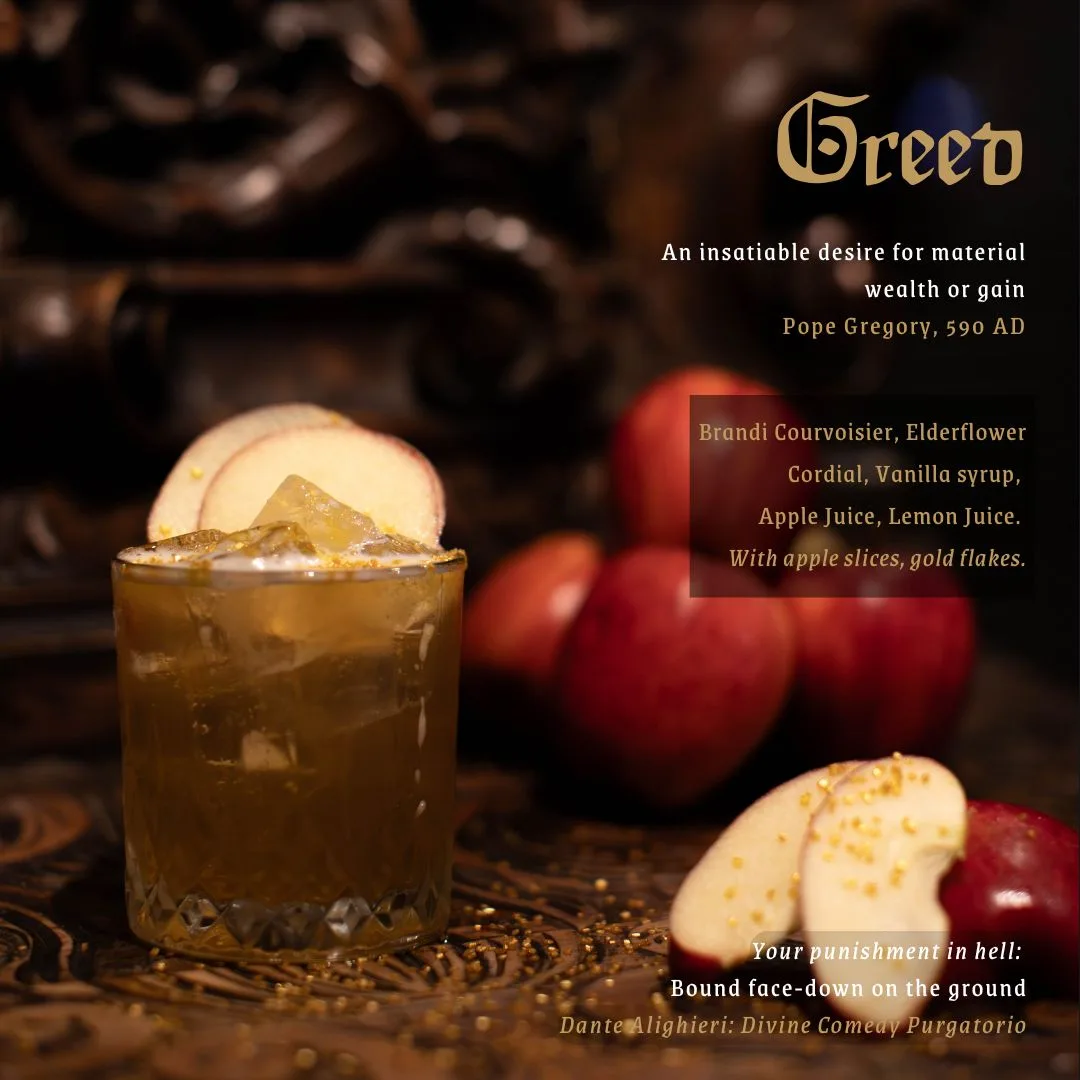 Greed Halloween Cocktail