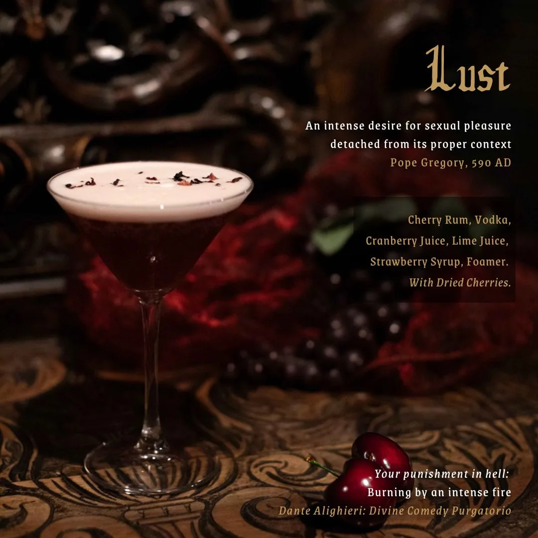 Lust Halloween Cocktail