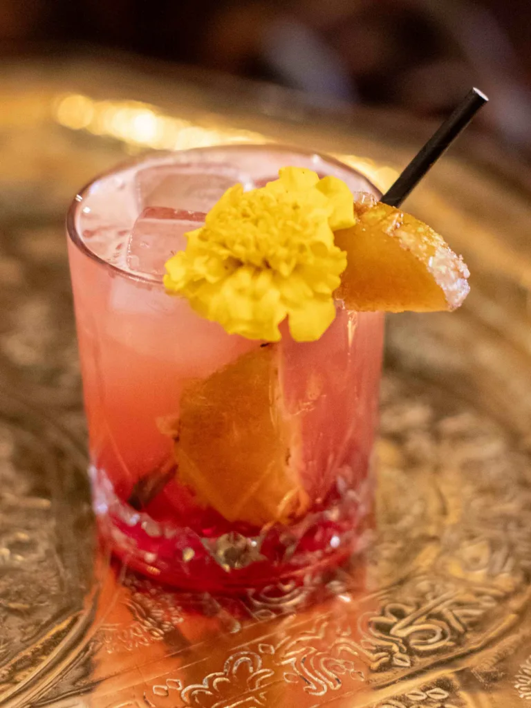 The Peach Perfect cocktail is a vibrant and refreshing drink that captures the essence of summer in a glass. This delightful concoction features the smooth, premium taste of Grey Goose vodka, perfectly balanced with the rich, raspberry notes of Chambord. Fresh lemon and lime juices add a zesty kick, while pineapple juice brings a tropical sweetness.