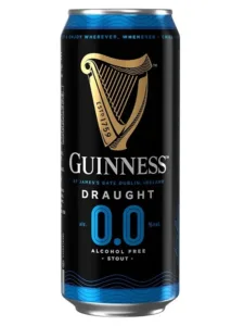 The Guinness with everything except the alcohol. Guinness Zero boasts the same beautifully smooth taste, perfectly balanced flavour, and unique dark colour of Guinness, just without the alcohol.