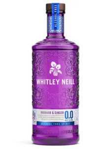 Whitley Neill Rhubarb and Ginger 0% Gin is a delightful non-alcoholic spirit that captures the essence of its alcoholic counterpart. Inspired by the glory of the English country garden, this gin features the tart crispness of rhubarb paired with the warming spice of real ginger. The result is a full-flavored, refreshing drink that can be enjoyed without the effects of alcohol.