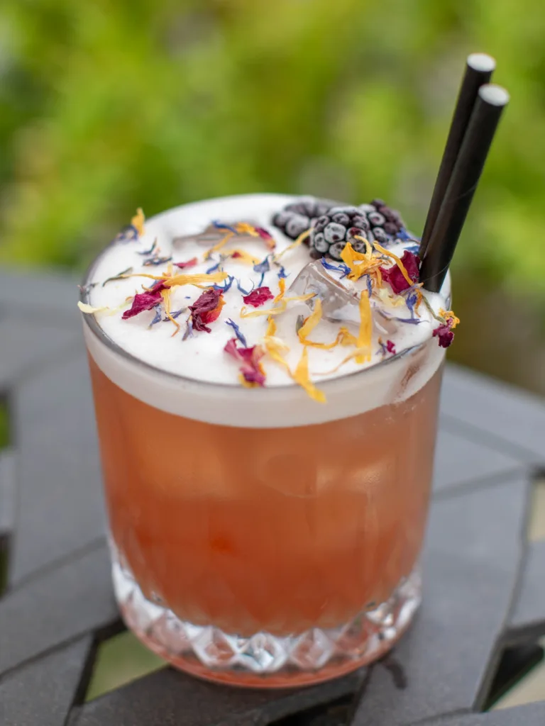 The Blackberry and Bubblegum Mocktail is an adventurous and playful journey for the taste buds, a vibrant explosion of sweet, tart, and uniquely nostalgic flavours.