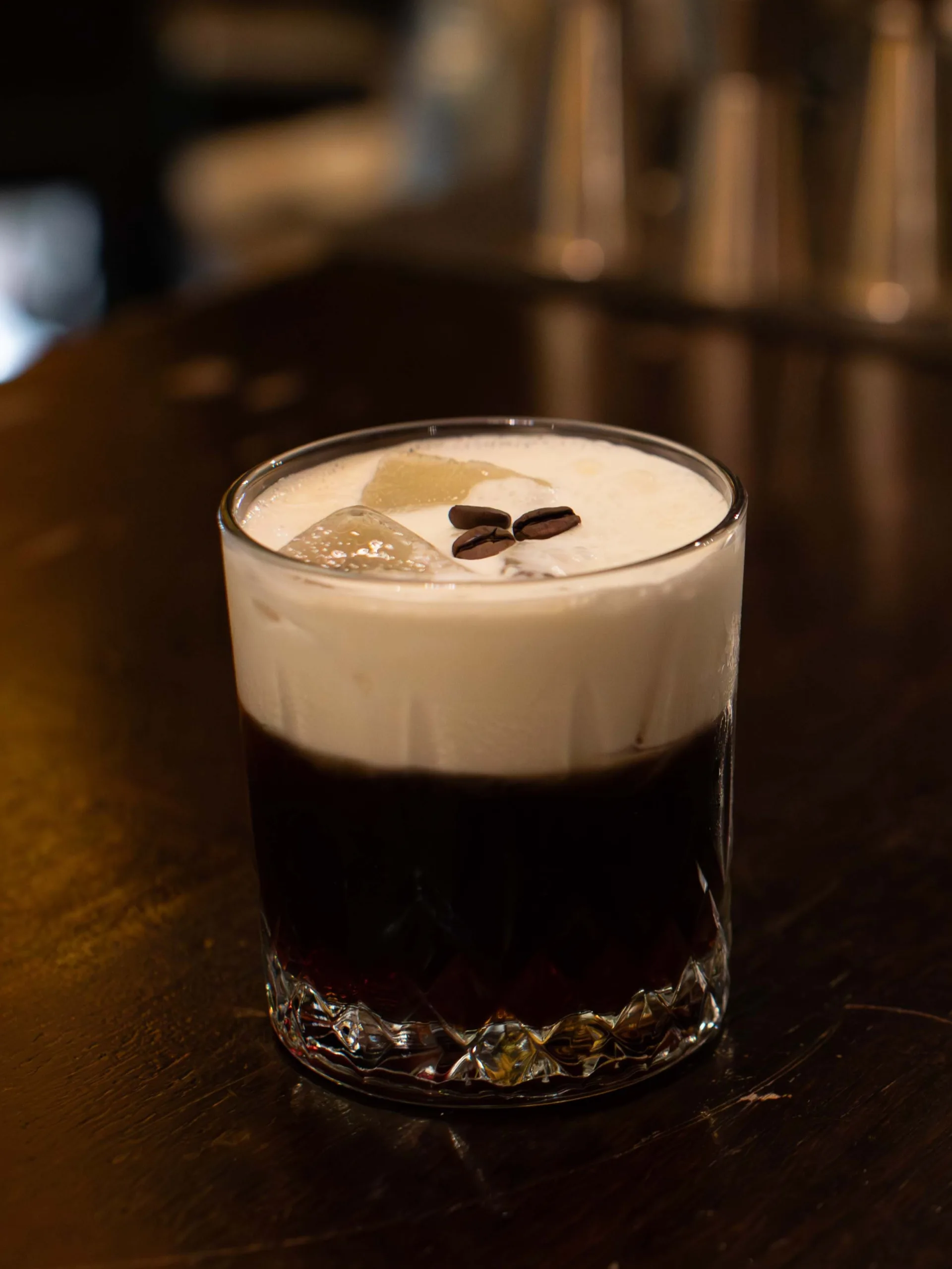 The Beast Cocktail is a dark, decadent powerhouse that fuses savory, unfiltered vodka with intense layers of espresso, cocoa, and buttery caramel for a rich, velvet finish.
