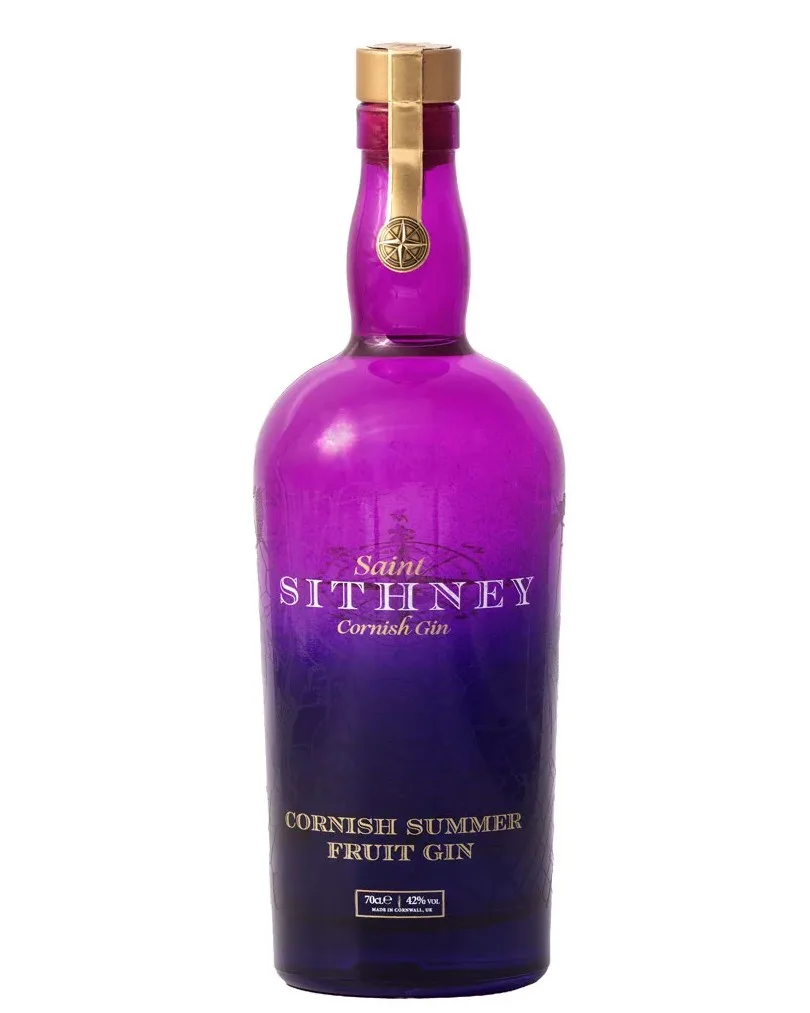 Saint Sithney Summer Fruit Gin is a vibrant small-batch Cornish gin bursting with ripe strawberry, raspberry and blackcurrant, balanced by smooth juniper and a clean, refreshing finish.